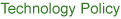 Technology Policy
